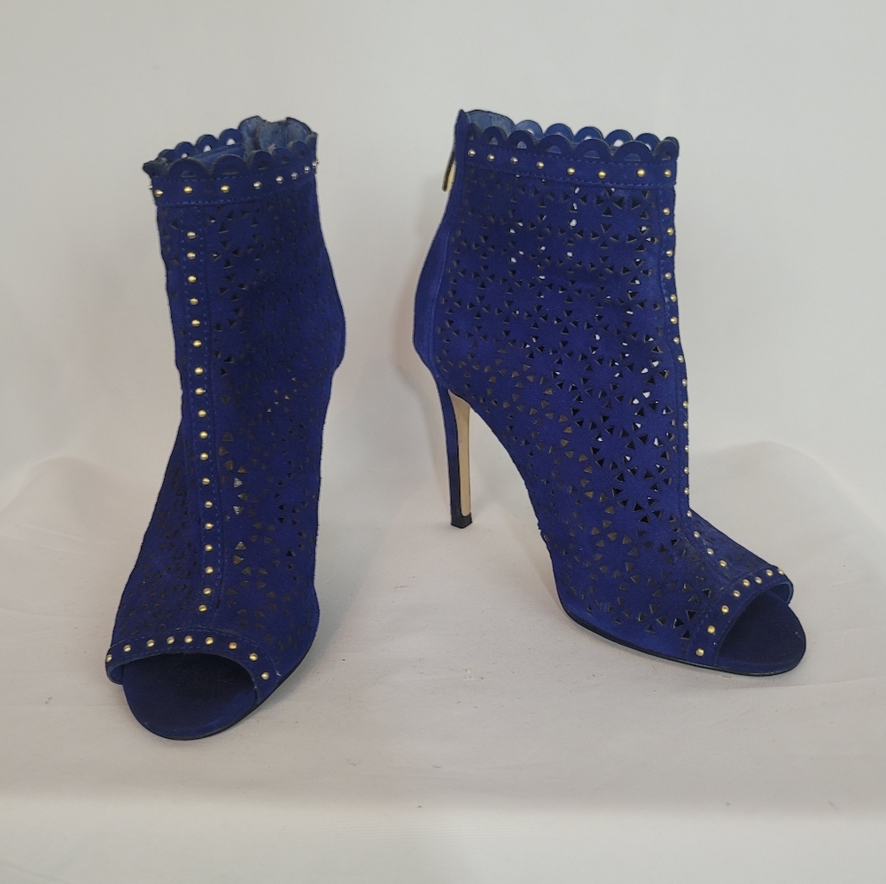 Marc Fisher Blue Booties